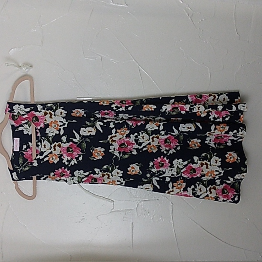 Floral A Line Sleeveless Mini‎ Dress Size Small Pink Lily Boutique New Wi…
